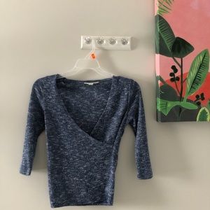 urban heritage tight low neck top